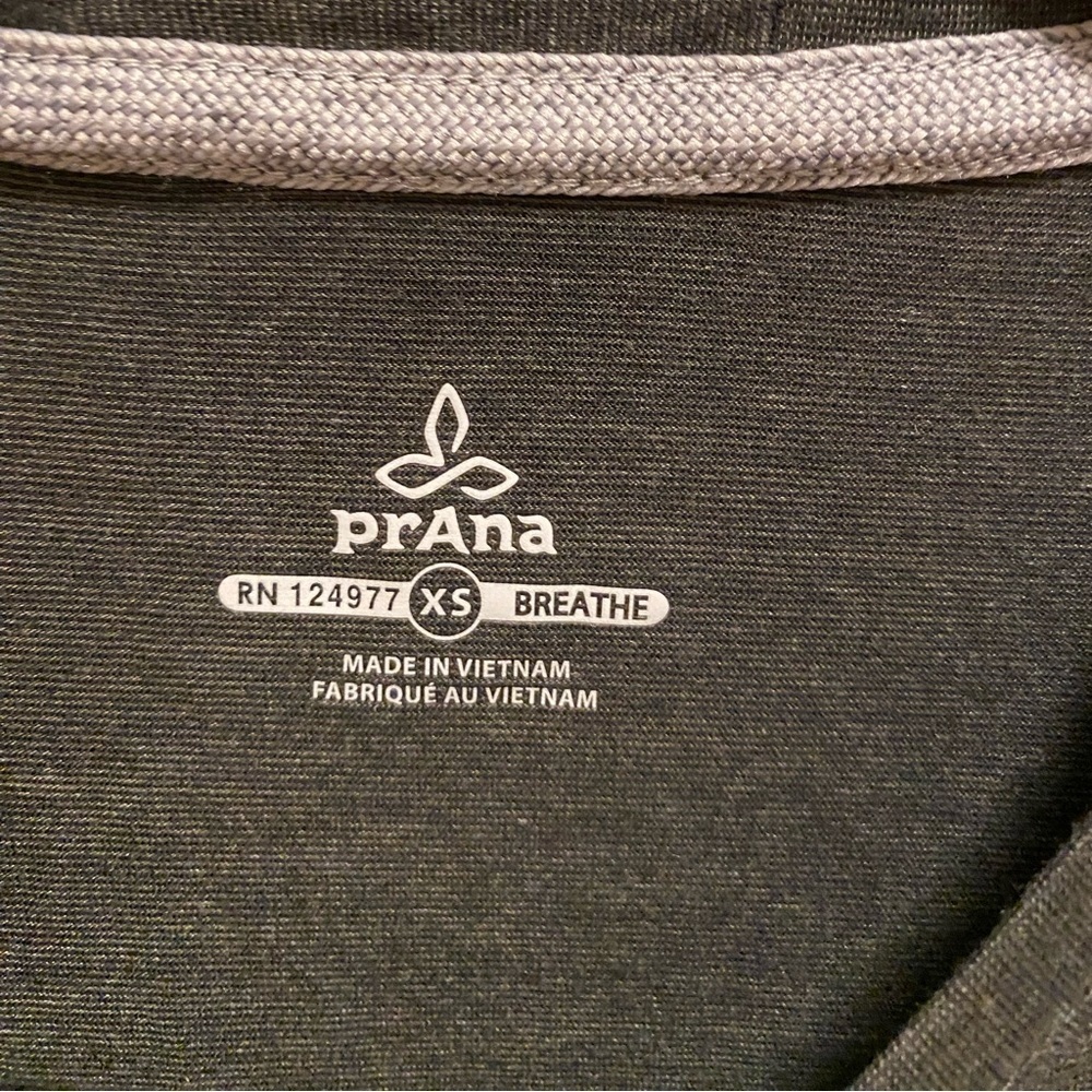 Prana Dark Grey Prospect Heights Crew Tee Size Xs View 5